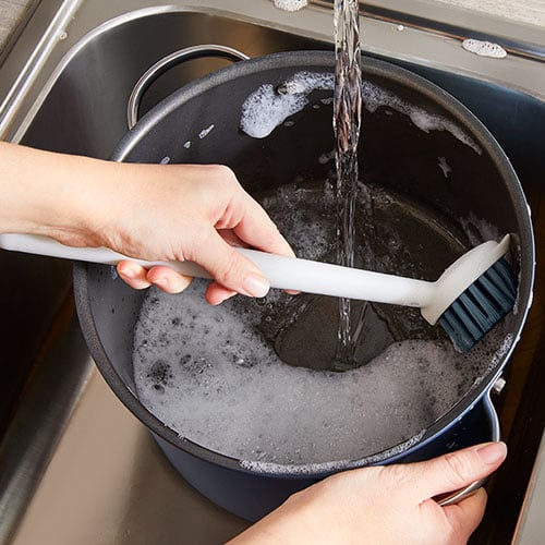 Easy Clean Kitchen Brush